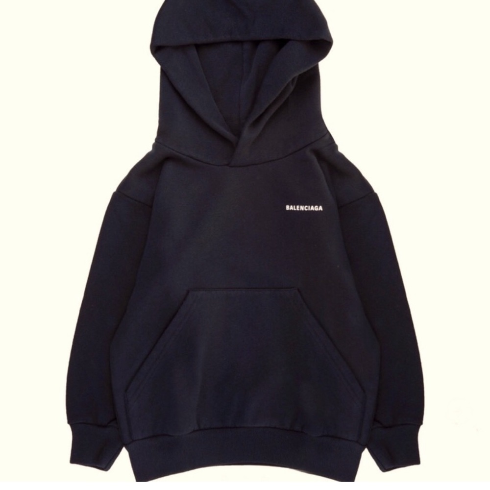 balenciaga black hoodie